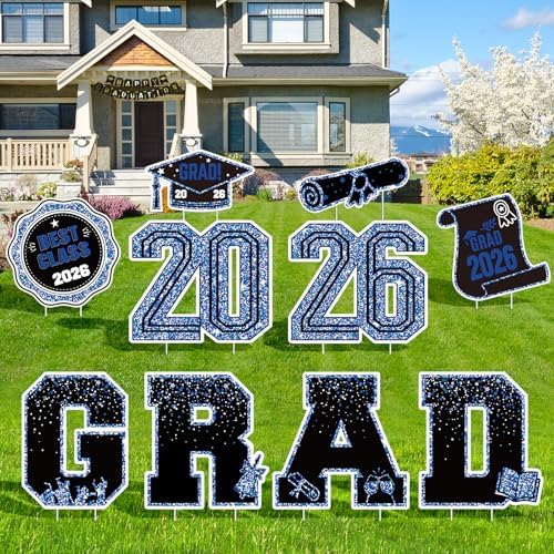 KLYRO 17 Inch Halloween Tombstones Outdoor Yard signs Graveyard Decorations