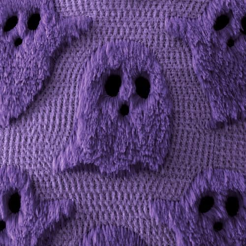MIULEE White Halloween Pillow Covers Cute Ghost Decor Set of 2 18x18