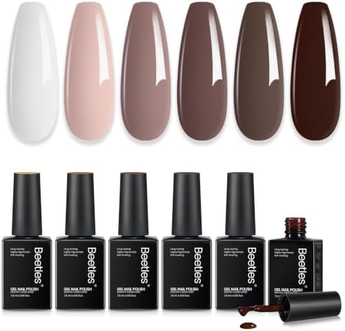 Beetles Halloween Box Cat Eye Gel Nail Polish Set, Witch Potion 6 Colors