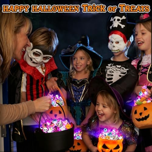 Halloween Party Favors 50Pcs Trick or Treats Halloween Toys for Kids