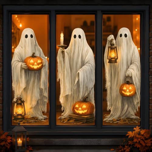 Halloween Decorations - Witch Window Clings for Halloween Party Decor