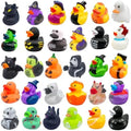 36 Pcs Halloween Rubber Ducks,Baby Showers Accessories Duckies Bath Toys for Kids Halloween Party Favors,Gift Exchange (Halloween)
