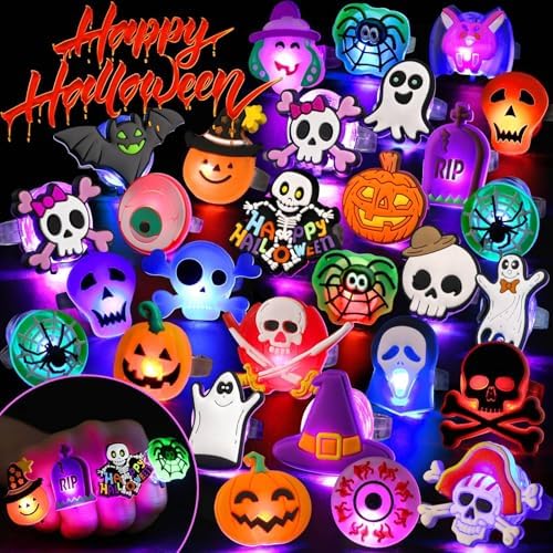 Halloween Party Favors 50Pcs Trick or Treats Halloween Toys for Kids