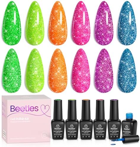 Beetles Halloween Gel Nail Polish Set - Halloween Spell, Fall Gel Polish