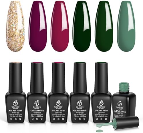 Beetles Halloween Gel Nail Polish Set - Halloween Spell, Fall Gel Polish