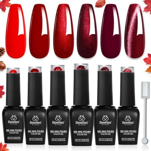Beetles Halloween Gel Nail Polish Set - Halloween Spell, Fall Gel Polish