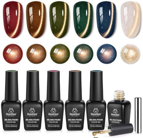 Beetles Halloween Gel Nail Polish Set - Halloween Spell, Fall Gel Polish