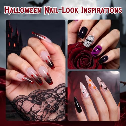 Beetles Halloween Gel Nail Polish Set - Halloween Spell, Fall Gel Polish