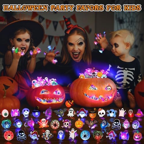 Halloween Party Favors 50Pcs Trick or Treats Halloween Toys for Kids