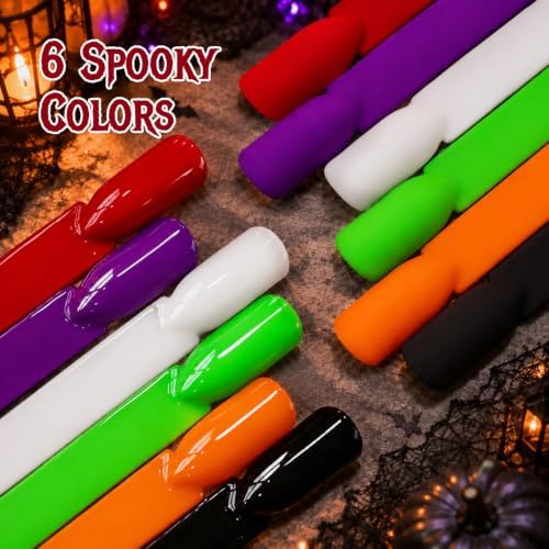 Beetles Halloween Gel Nail Polish Set - Halloween Spell, Fall Gel Polish